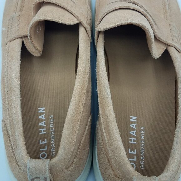 Cole Haan GrandPrø Rally Slip-on Penny Loafers Tan Mens 11.5 Shoes C36088 main image 9